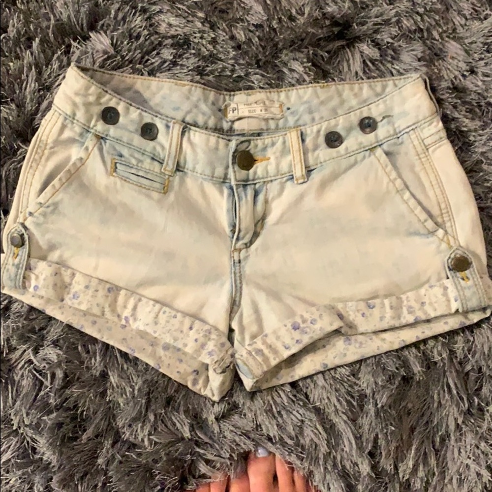 Free People Jean Shorts